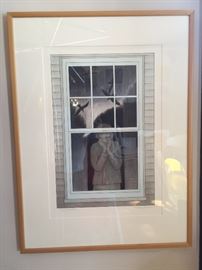 Will Barnett "The Dream" Colour litho, from Cleveland Print Club.