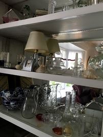 Plenty of Pretty Decorative Glass Pieces...Something For Everyone!...