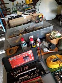Some Normal Garage Items...Some Hand Tools...This and That...It's A Garage!...