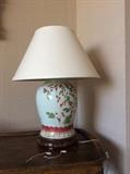 qing vase made into lamp $400