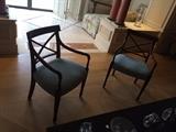 Pair of French Armchairs $550 pair