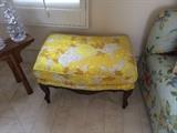 Ottoman (has wingback chair - French and Fabulous!!) 