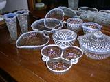 Anchor Hocking Moonstone Hobnail Collection