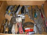 Drawer of knives
