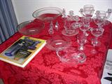 Fostoria crystal collection - Holly