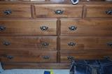 dresser with mirror