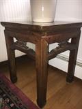 Antique Asian side tables (2)