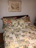 This bed is the match to the MCM bedroom set in the other pics!