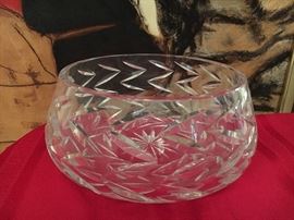 Waterford Crystal, 9" salad bowl, "new" in original box!
