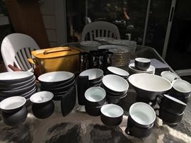 Great set! Kenji Fujita dinnerware, circa 1950s