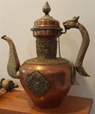 Copper and Brass Kettle