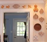 These are copper molds and trivets