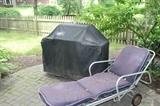 chaise and Weber Grill