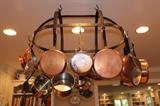 here's the other side of the pots and pans - look how beautiful - the owner took great care of them
