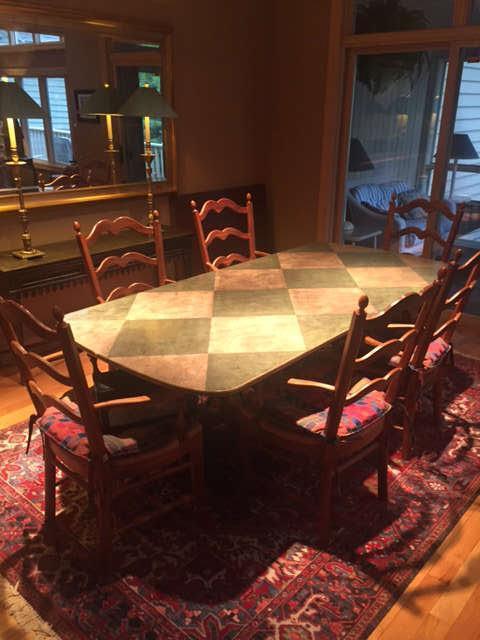 Drexel Custom Table only (Chairs sold)