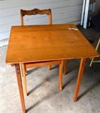 folding tablechairgarage