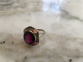Antique Ruby Ring 