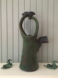 Kenneth Ferguson Hare Tea Pot