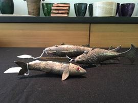 Indian Silver Fish with articulated bodies