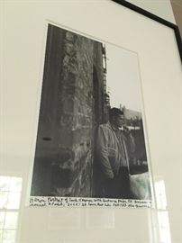  Allen Gingberg Gelatin Silver Print of Jack Kerouac