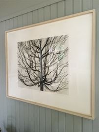 Sylvia Plimack Mangold, AP 4/10 "Maple Tree"