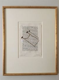 Tim Rollins with Nelson Montes and Kids of Survival (KOS), Mixed Media on Paper