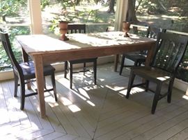 Oak Farm Table