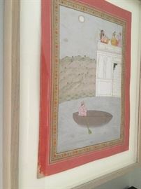 Mugul Painting, Circa 1780