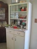 Vintage metal kitchen cabinet