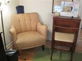 armchair & sewing machine