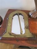 unusual Masonic mirrored wall plaque
