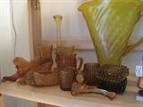 more amber glass