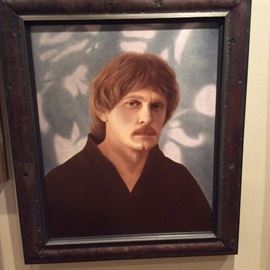 Oil on canvas by Patrick Farrell - portrait of a man