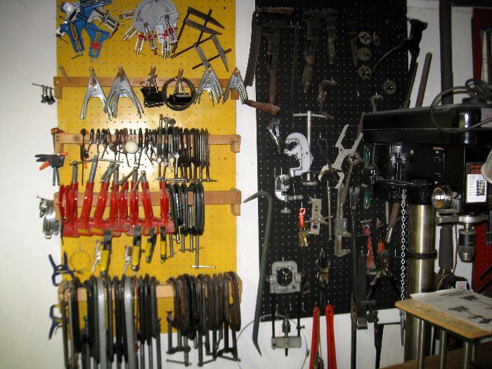 Wall of tools....some sold