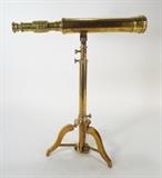 Antique Brass Telescope