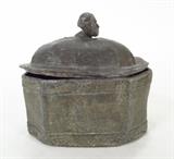 Lead Tea Caddy Antique 17th C. 18th C.