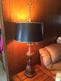 STIFFLE DECORATIVE LAMP, SOLID WOOD & HEAVY