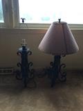 Pair of lamp bases