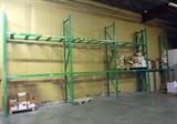 Heavy Duty Warehouse Pallet Racking, 12'T x 26'W x 3'D, 12'T x 9'W x 2'D
