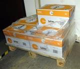 ontents of Pallet, Includes 5 Cases of One Letter Paper, 8.5" x 11", 5000 Sheets per Case, 20 Pound Paper