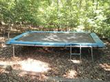 Trampoline, no net. approx 15' x 8'4". $70 obo
