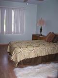 Twin Bed, Night Stand, Lamp
