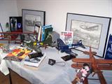 Wooden Model Airplanes, Aviation Artwork, Aircraft Dash Instruments, Reproduction Metal Aviation Advertising Signage