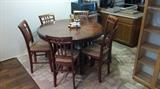 $400. Only now. Was $600. Pub Table and 6 Pub Chairs.