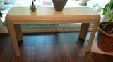 $85. Now. Light Pickled Sofa Table or Console Table. Was $125.00.