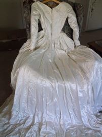 Wedding gown c. 1958