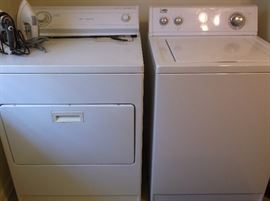 Washer and dryer