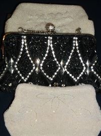 Beaded evening bags 