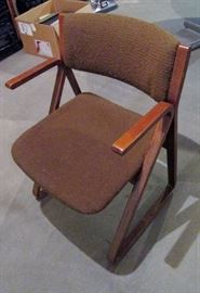 Mid-century Triangle Chair by Stow Davis