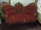 antique settee 